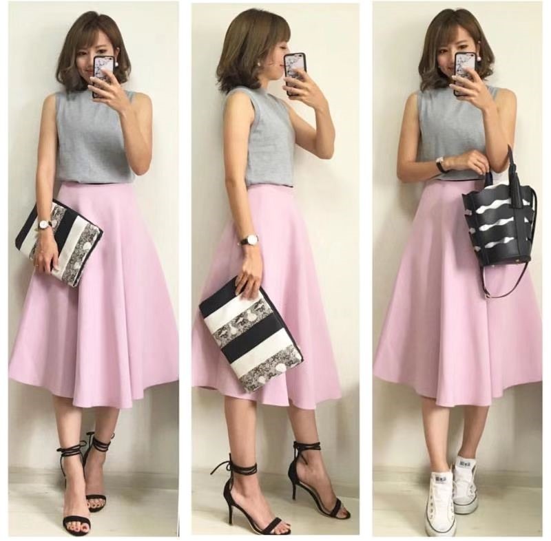 简约|日本博主的半身裙穿搭太惊艳,简约高级又优雅,让人一眼就爱上