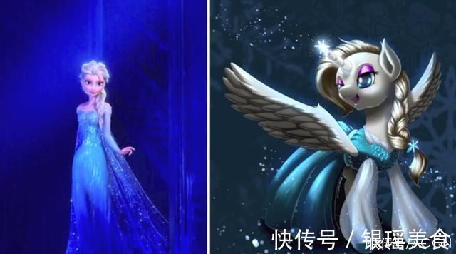 初音未来|在画师大佬笔下,迪士尼公主和彩虹小马顺利“合体”,感觉好可爱