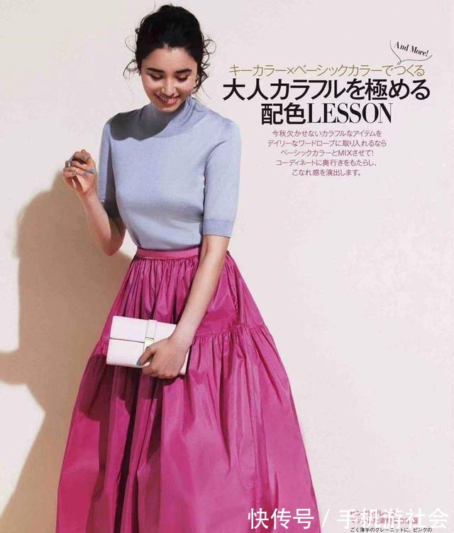 针织衫 中年女人的“早秋穿搭”来啦!这3条裙子就可以让你美一整个秋天!