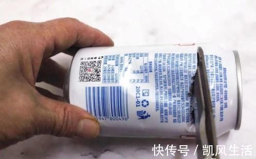 锈斑|用剪刀剪一剪易拉罐,太聪明了,用途花钱买不到,简单还实用