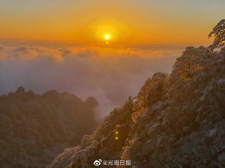 美景|黄山雪后美景宛如仙境