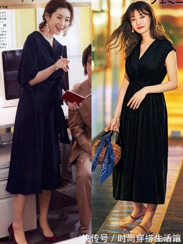 小个子|讲真,秋天穿裙子还是别配小白鞋,学会这几个搭配技巧,时髦显瘦