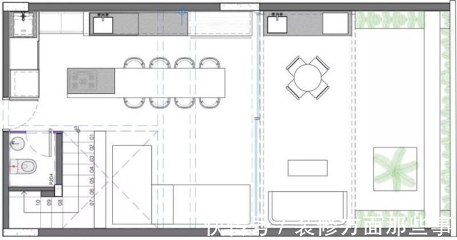 现代感|120平 简约风三居室,简洁实用很好打扫