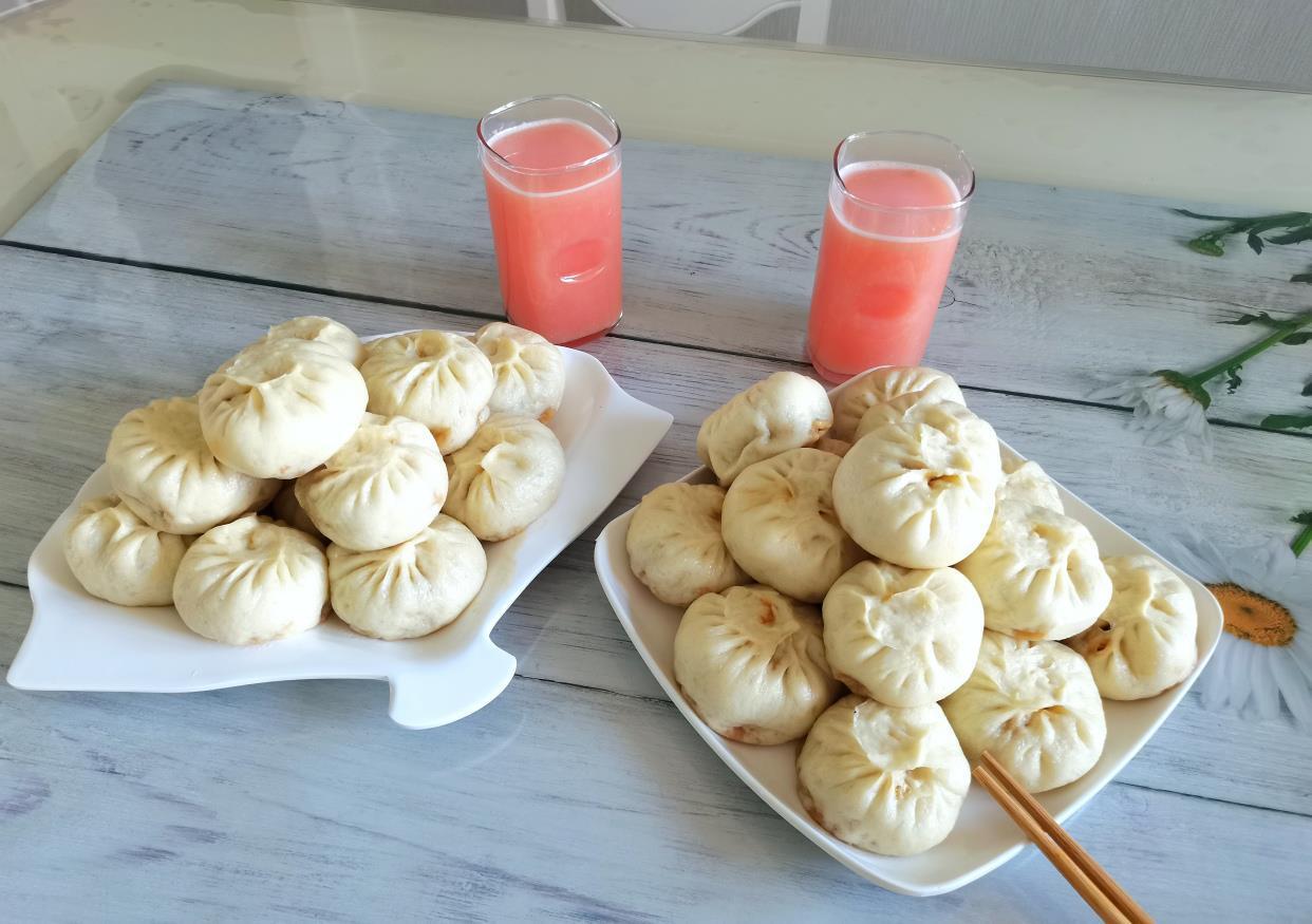 莲花菜|夏天我家就爱吃这馅料的包子，脆嫩营养价值高，蒸包子真香