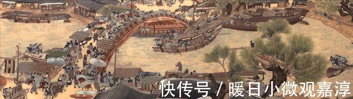 赵希鹄@又见穿越者实锤？500年前一幅画放大10倍，竟发现一个眼镜男？