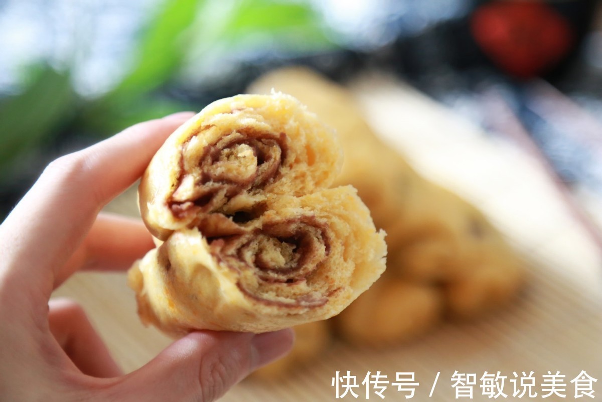 自制美味红豆卷,比买的还好吃,软糯香甜,早餐的好选择