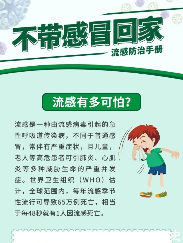 春运撞上流感,如何不带感冒回家