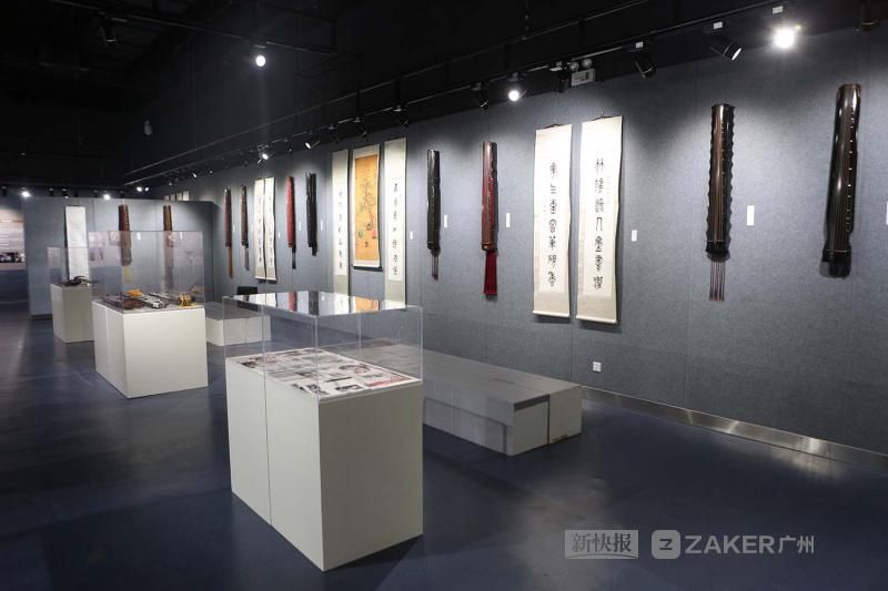  广东省文化|乐器悦耳古琴悦心！斫琴名家陈一民师生古琴精品展开幕