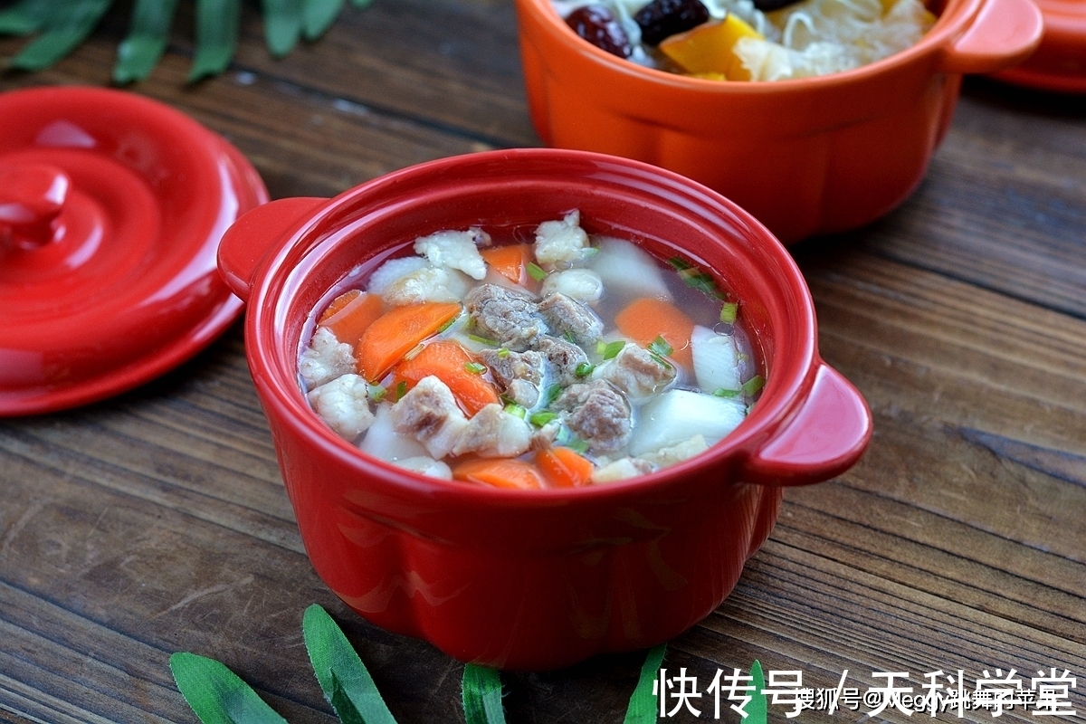 冬天多喝这2道汤，强身壮体御风寒，润肺去燥清甜顺气