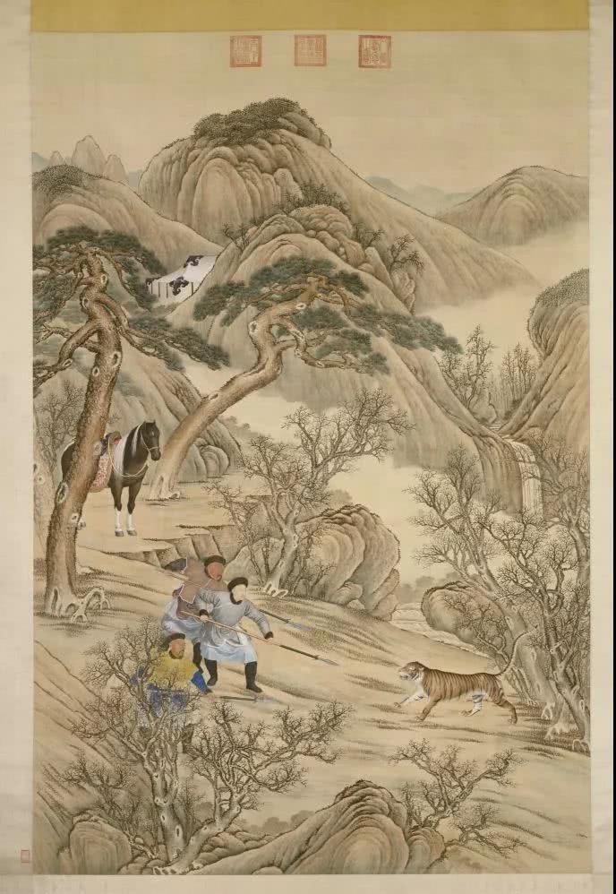 画像|直击乾隆画像:虽贵为九五之尊,看上去倒也十分亲民