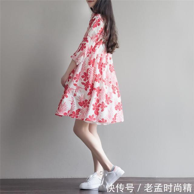 小清新 小清新连衣裙穿出清雅气质,就爱这纯净般的美感