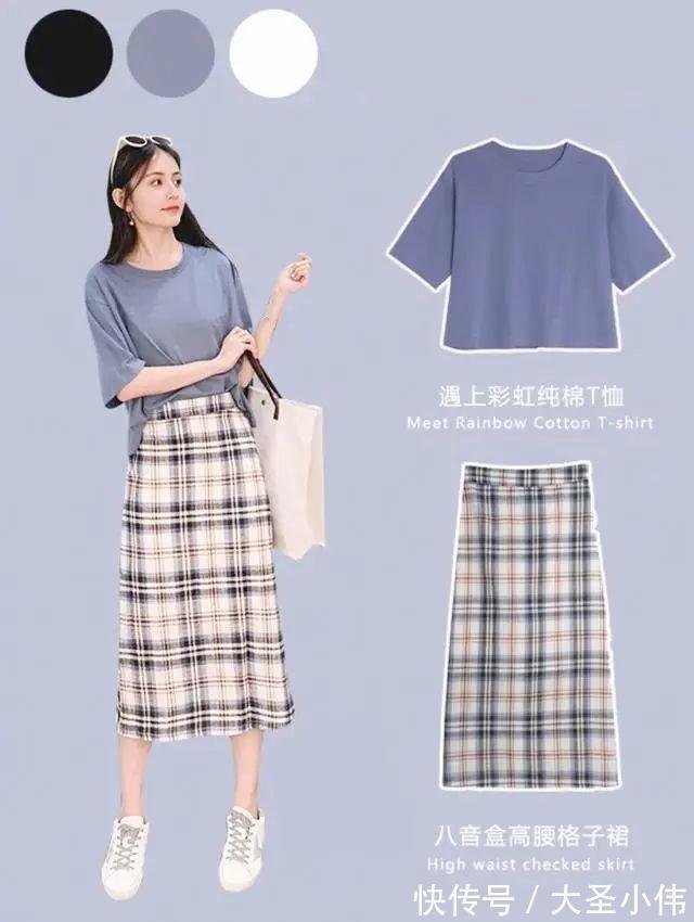 上图|美女街拍:小清新校园风穿搭:少女感满分,简约风文艺时尚不夸张