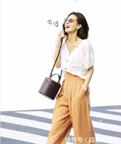 阔腿裤 低调不失时尚感，10套简单实用的夏日搭配，减龄随意又显身材！