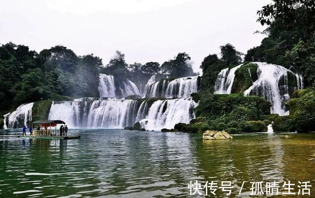 黄果树瀑布|中国第一跨国瀑布，是黄果树瀑布水量三倍，处于我国与越南边界处