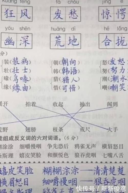 老师|9岁男孩写“印刷体”,网友怒赞当代王羲之,老师却说:影响成绩