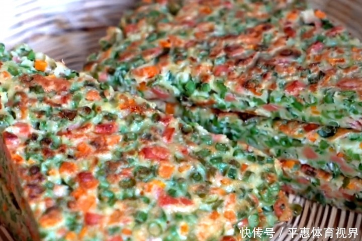 豆角|做豆角饼时,不要加一滴水,加点鸡蛋,口感暄软又营养,全家都爱