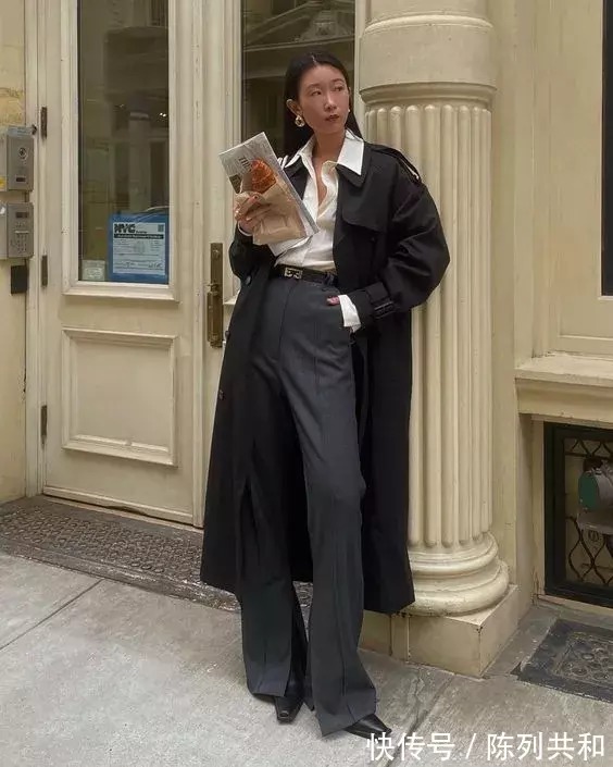 烟管裤 选对裤子,显高又显瘦!来看看这几种裤子穿法,高级显气场!