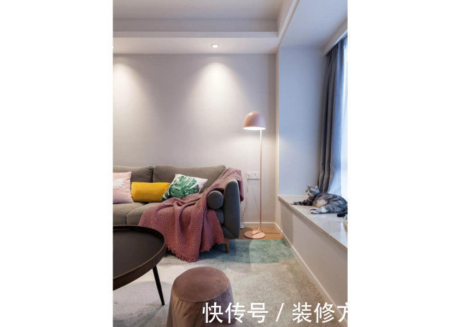 现代风|76平米的现代风装修，这套三居室简直就是让人宁静的心灵港湾
