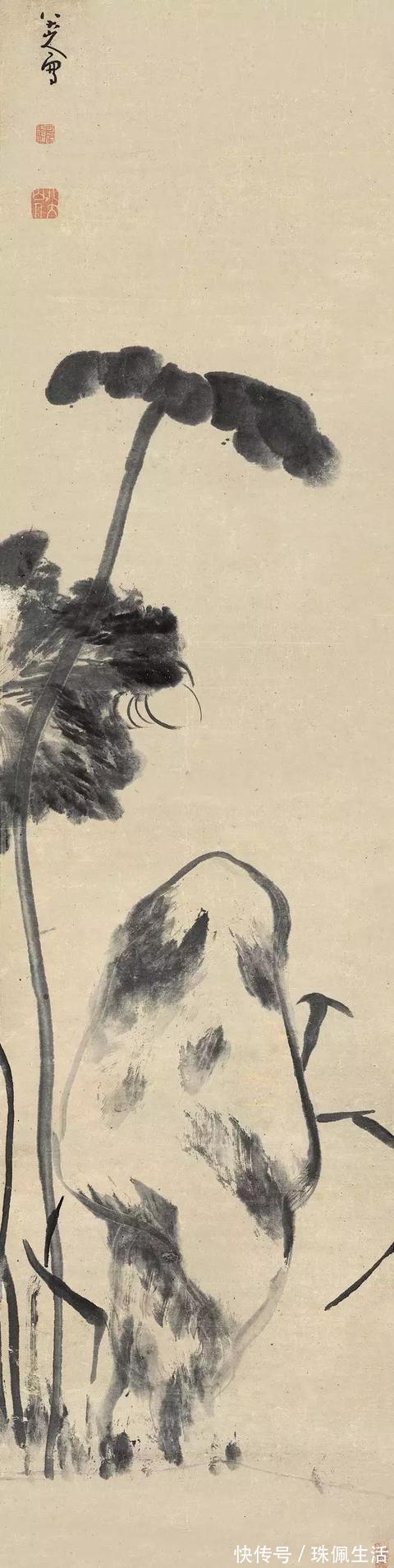 水墨纸本#他是中国画一代宗师,一只鸟就值6000多万