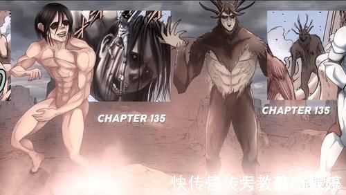 艾伦|进击的巨人:历代九大巨人形象,战锤巨人多达7种,铠巨最帅