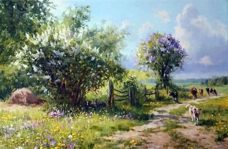 笔下|4位俄罗斯油画家笔下的绝美风景,带大家一饱眼福