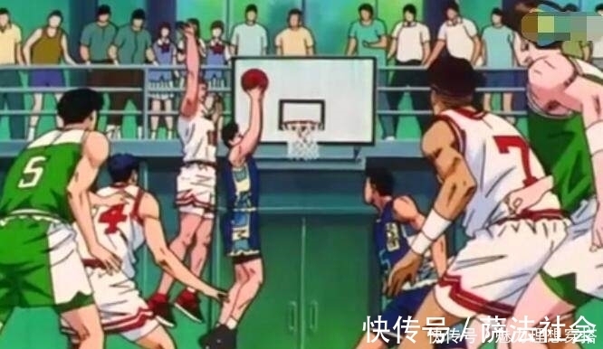 陵南|盘点灌篮高手中樱木花道5佳球,最后一球至今无人能超越!