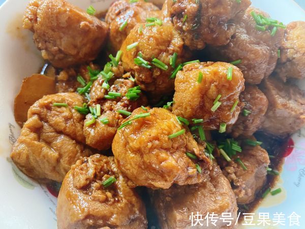 油豆腐酿肉别再用这么做了，教你新吃法