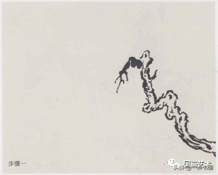 梅花$分享几组写意梅花创作示范