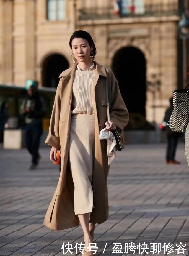 互搭|大衣+裙子=冬天最优雅的女神装