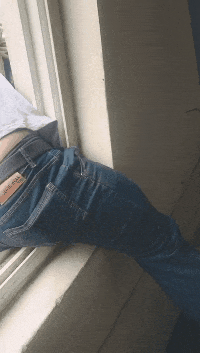 |搞笑GIF:我都不敢这么p,她却敢这么长!