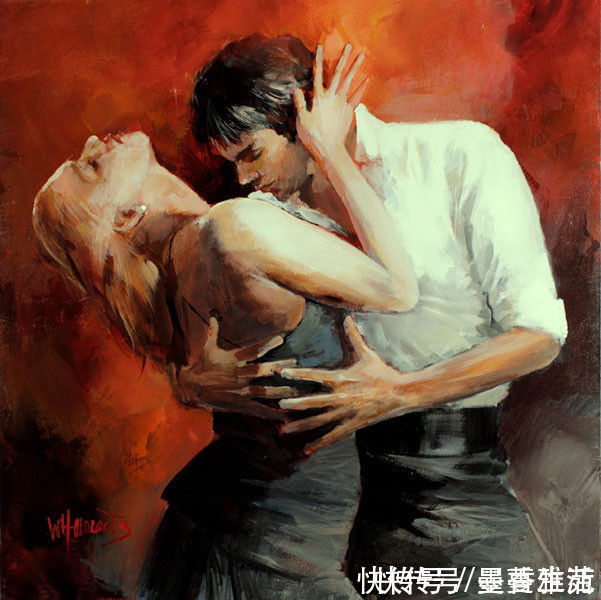 荷兰画家威廉 汉雷斯笔下充满冲击力的水彩人体画,太诱人