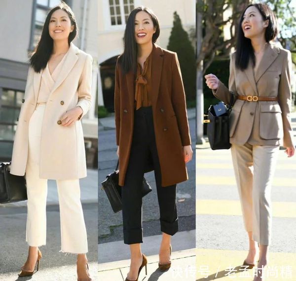 优雅知性风怎么穿? 看这27套春日通勤示范总没错, 太值得借鉴了