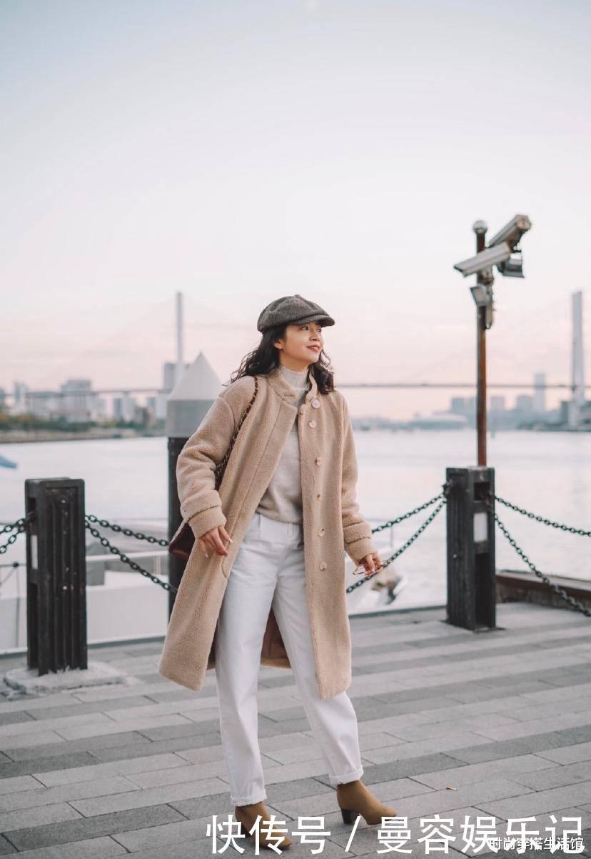 冬天尽量少穿毛衣搭半裙,太土!看三木这样搭,时髦又保暖