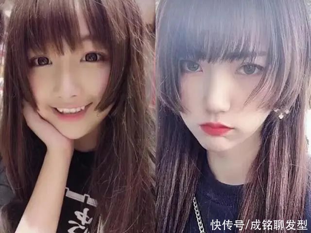 头皮|脸圆脸大的女生避开四类发型，试试万能刘海+外增高，巨显脸小