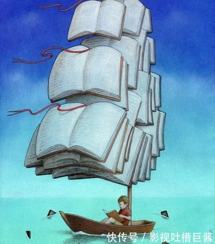 互联网时代&14幅讽刺插画,直指丧失阅读能力的现代人,你今天读书了吗?