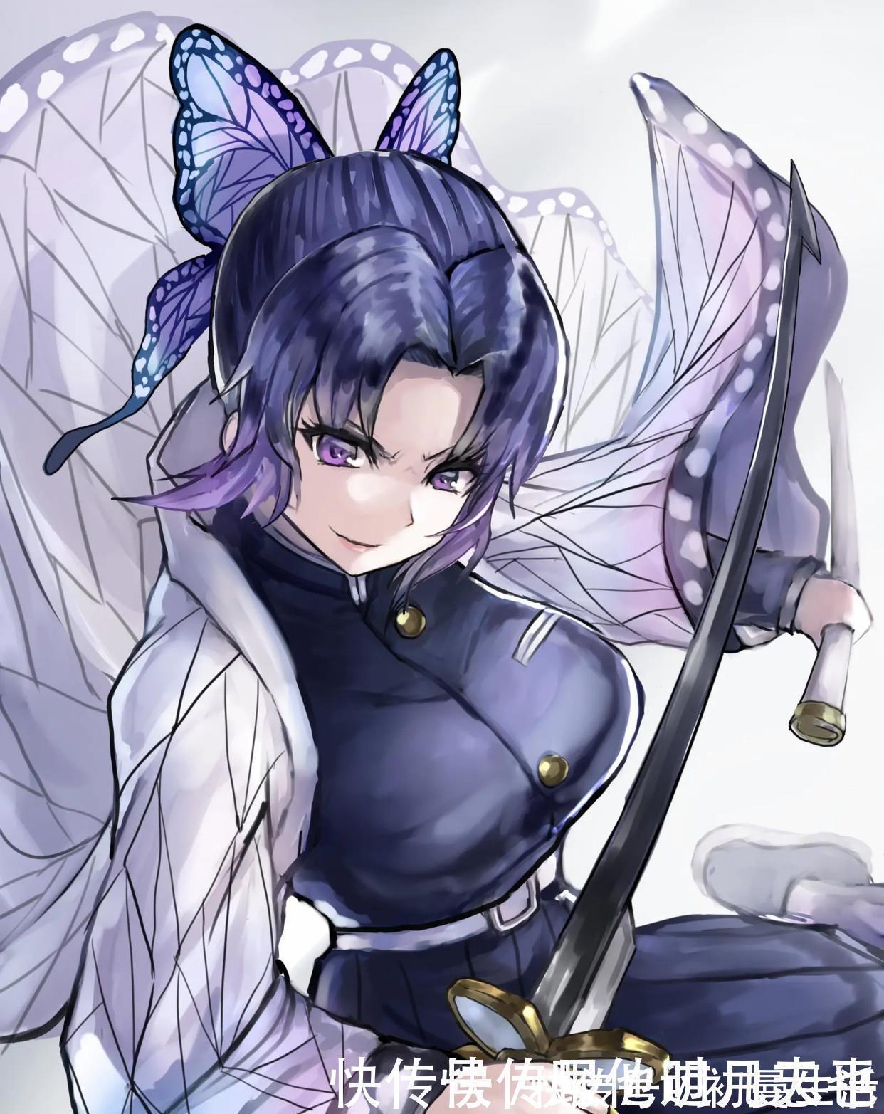 圣诞节|这些《鬼灭之刃》的同人画师,为什么画出的蝴蝶忍都很像本子呢?