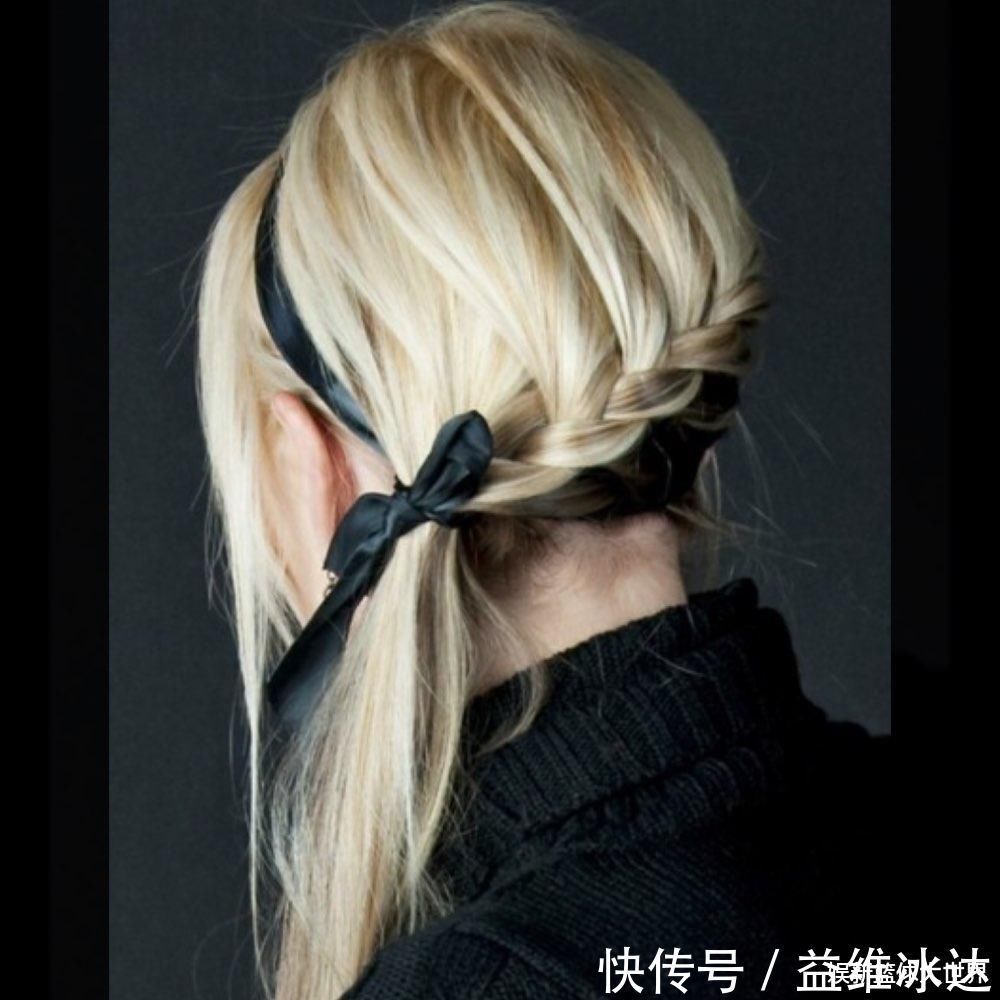 编发|学生党也能学会的编发来了,简单好上手,每一款都超显脸小