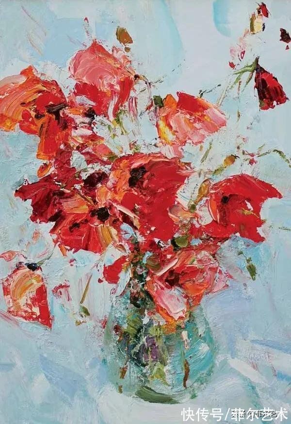 艺术学院&粗犷笔触,大块色彩~乌克兰画家伊诺泽姆采夫油画作品欣赏