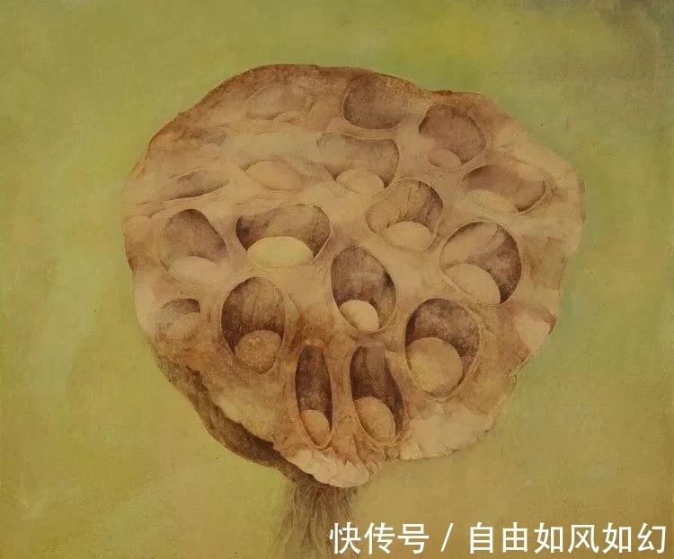 中国画#一种近似于油画的效果，却有着中国画的诗意韵律｜王旭花鸟画