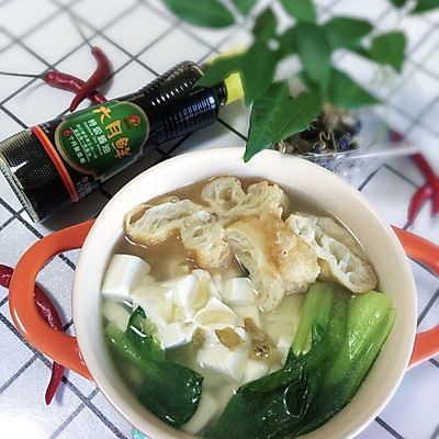 青菜豆腐汤