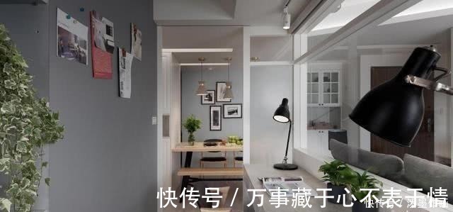 沙发墙|她家一进门设隔断,沙发墙半透明,全屋空旷让人极度舒适