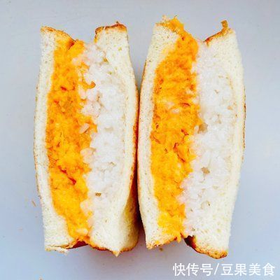 面包片|#丘比三明治#香甜沙拉薯泥糯米三明治