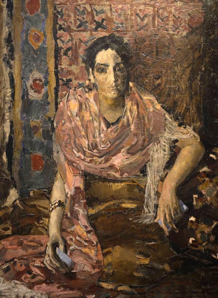 特列恰柯夫&俄罗斯特列恰柯夫美术馆藏品人物油画作品欣赏