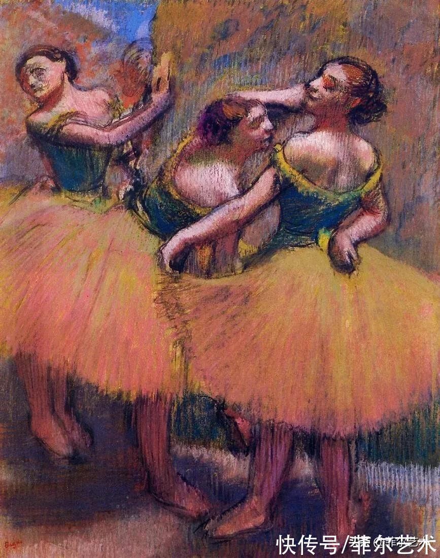 法国@法国艺术大师埃德加·德加舞女125幅油画作品,美翻了