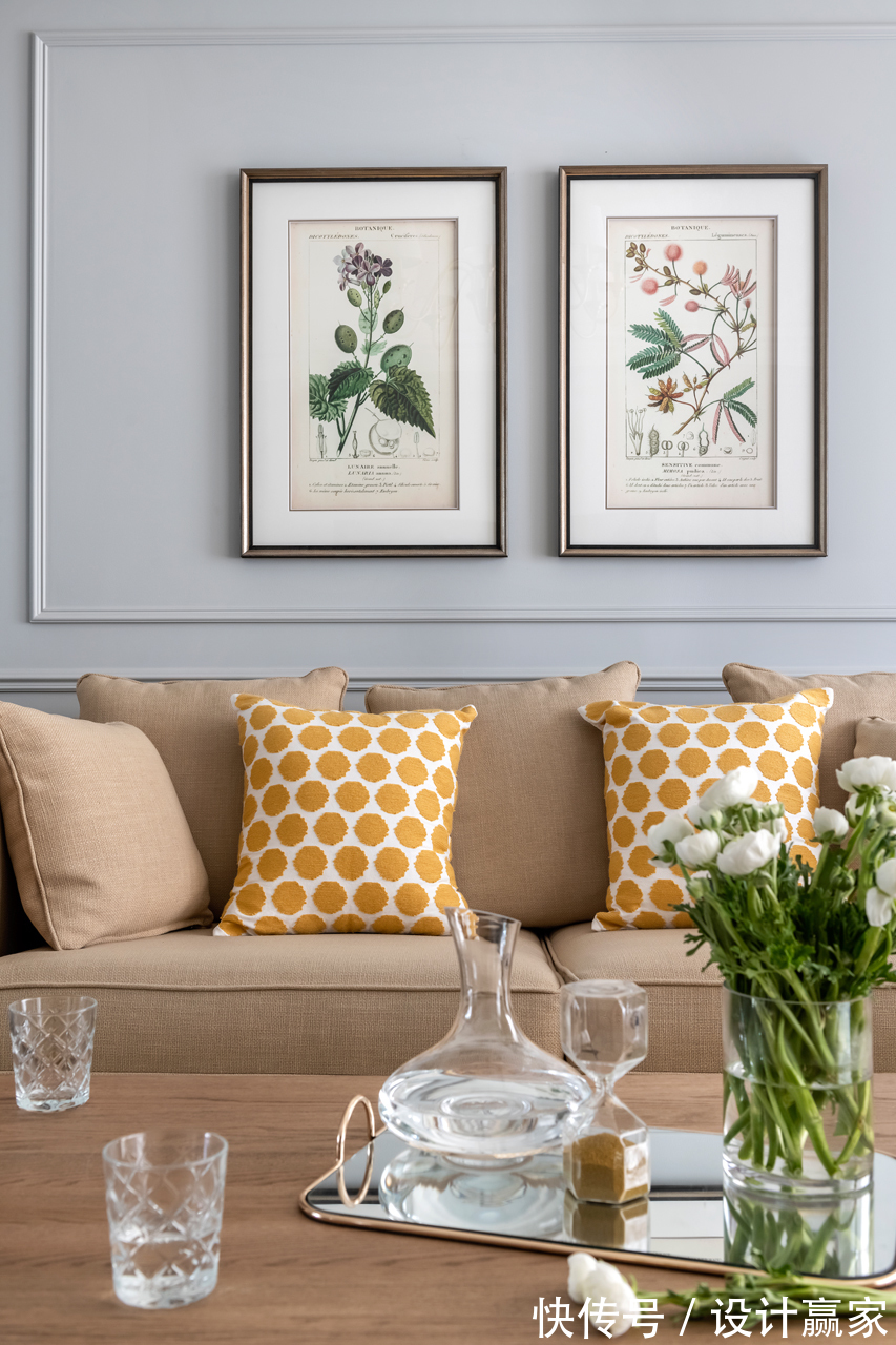 卫生间|120㎡原木自然风,经典美式贯穿其中,精致优雅大气