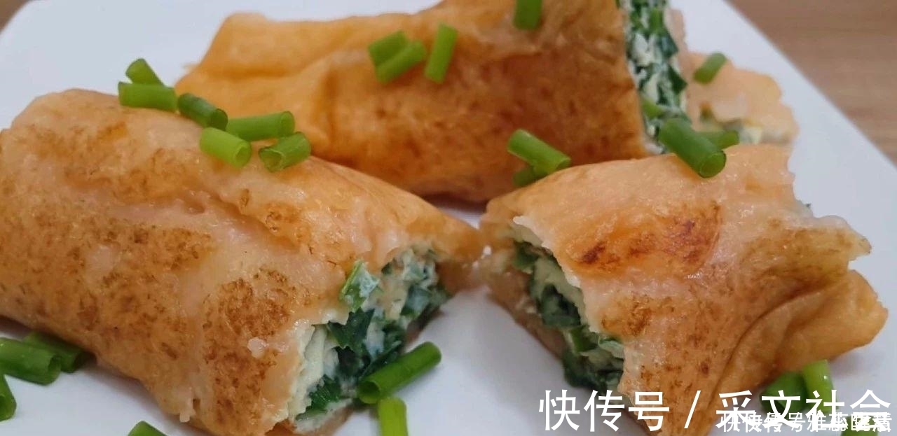 口水|早餐新吃法, 手不沾面, 做出来比鸡蛋饼营养又好吃, 边吃边流口水