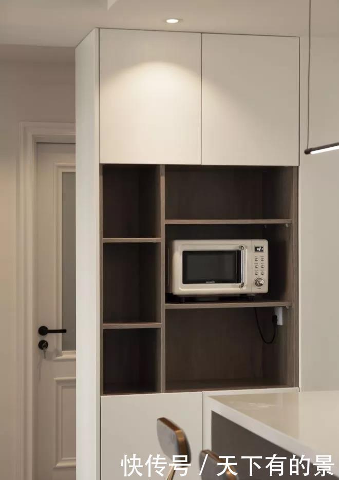 烤箱|厨房太小不够用？橱柜照着这样装，收纳功能翻倍！太实用了