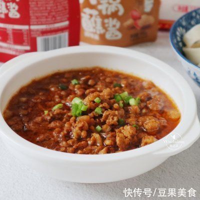  适量|「肉酱盖浇面」劲道好吃，不放菜也能吃两碗