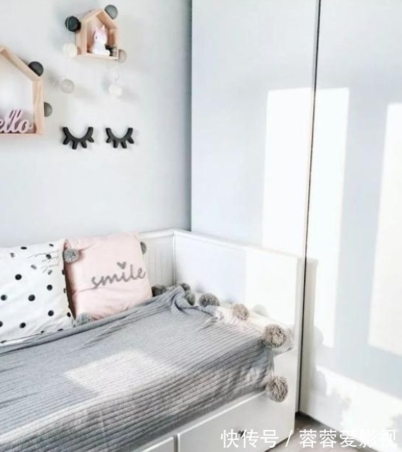 主卧室|她家不到90平,坚持半墙主义,全屋都打造了柜子,收纳太强大了