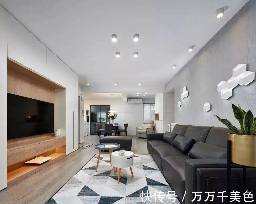 小户型|84平的简约风小户型,收纳做了这么多,也不会拥挤